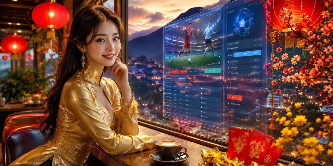 Cô gái mặc áo dài nhận phong bì đỏ khuyến mãi tại Sa Pa